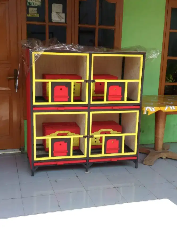 Kandang macan burung merpati kolongan/gupon burung dara