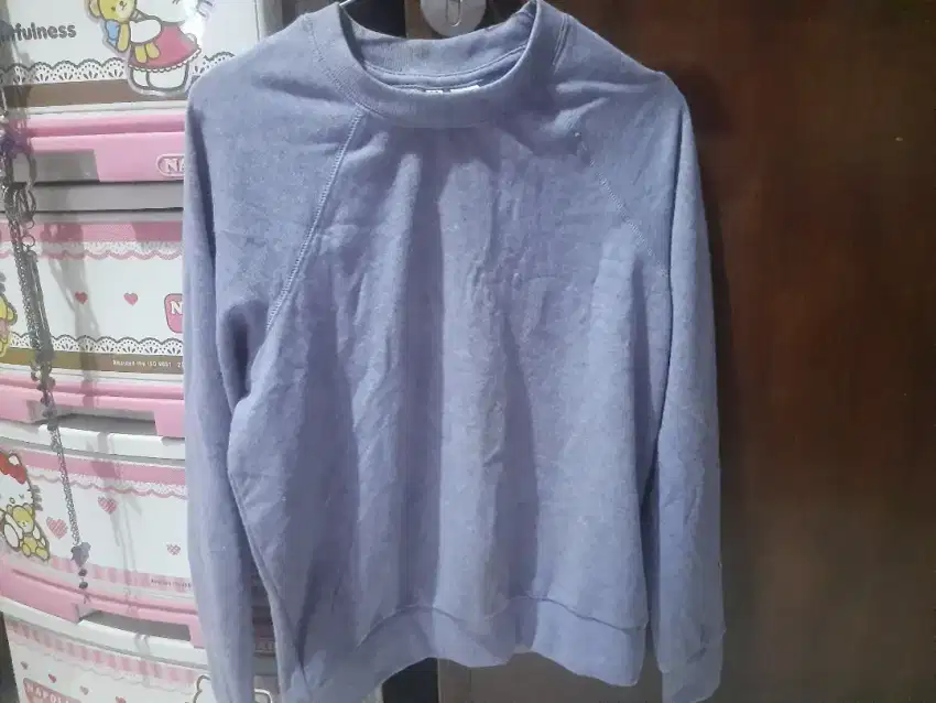 Sweater Ungu Muda