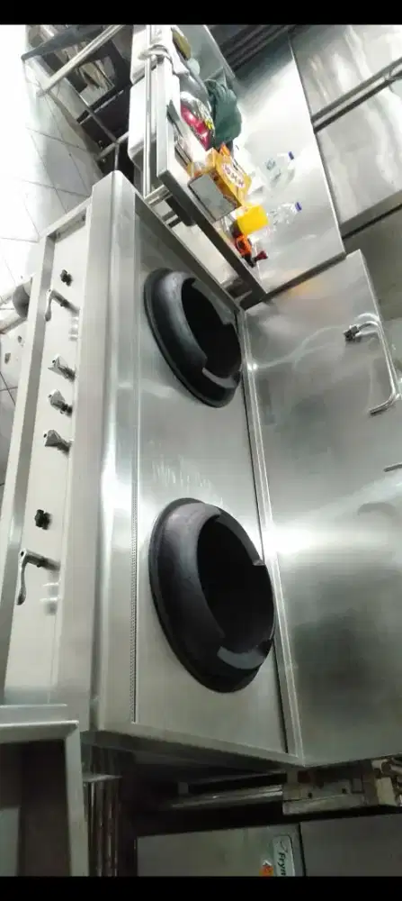 Jual kompor gas kwali range 2 Burner siap pakai