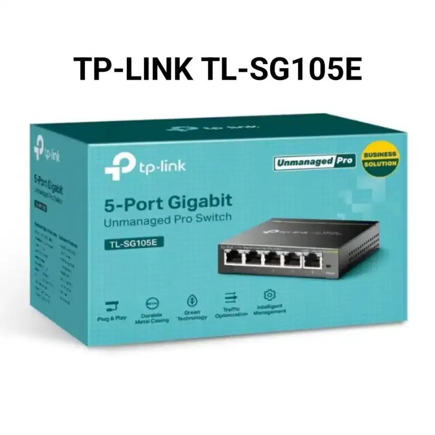 TP-LINK TL-SG105E 5-Port Gigabit Easy Smart Switch