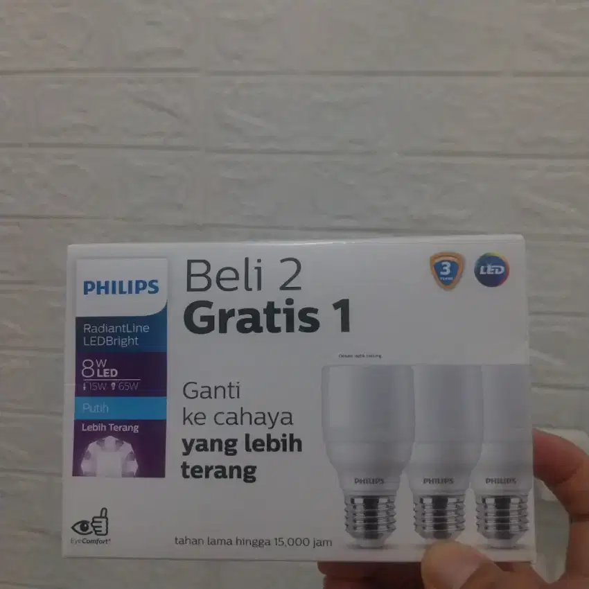 Led phillips radianline 8watt (3pcs)