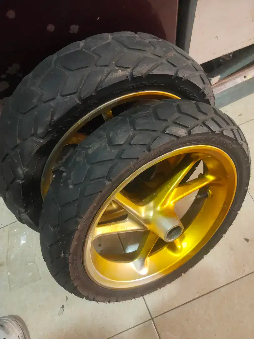 1 SET VELG YAMAHA NMAX OLD & BAN CORSA CROSS S Platinum