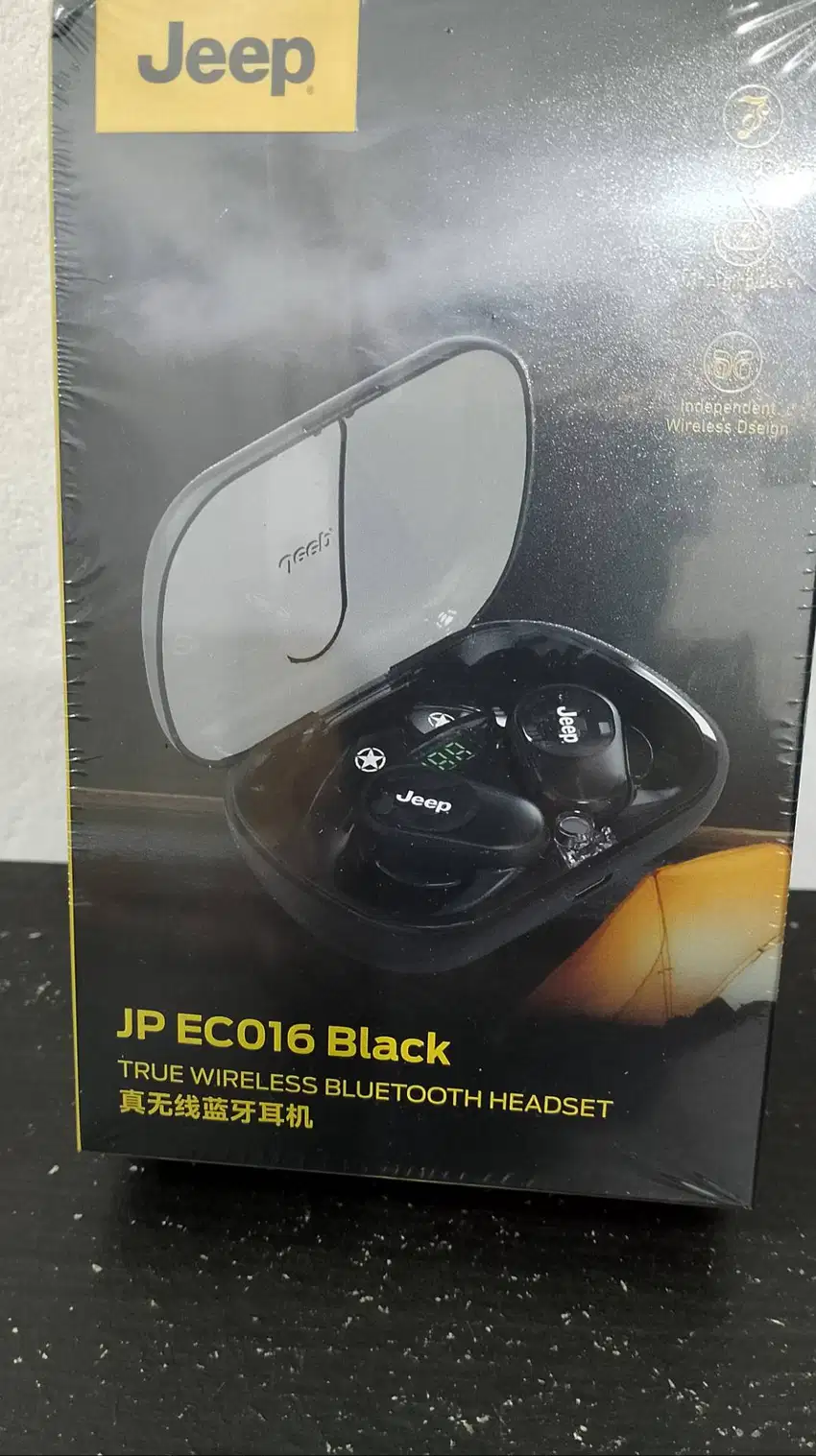 Earphone Jeep Black