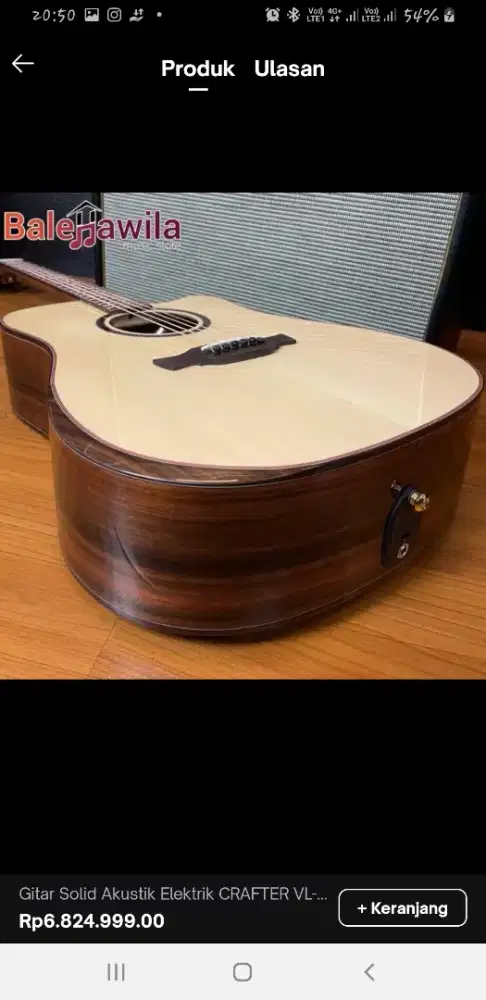 Gitar CRAFTER VL D28 CE PRO