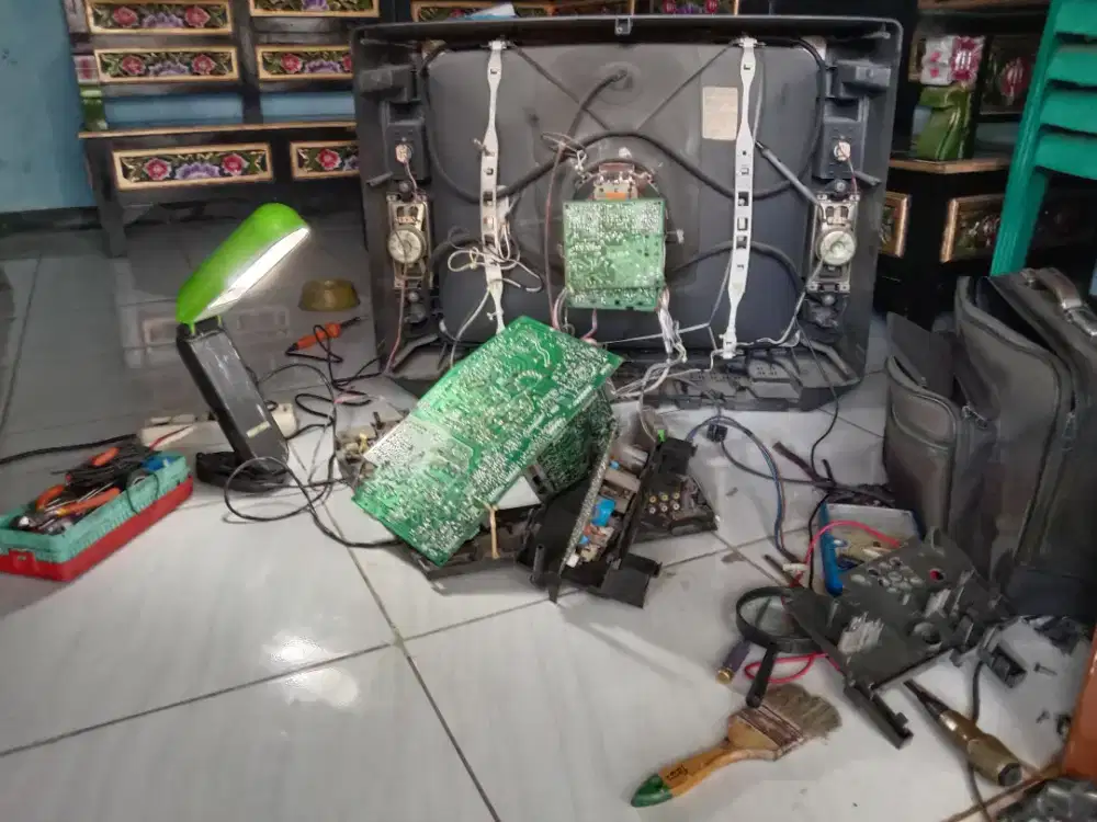 SERVICE TV LED, LCD TEP DVD, MESIN CUCI, POMPA AIR DAN PASANG BARU DLL