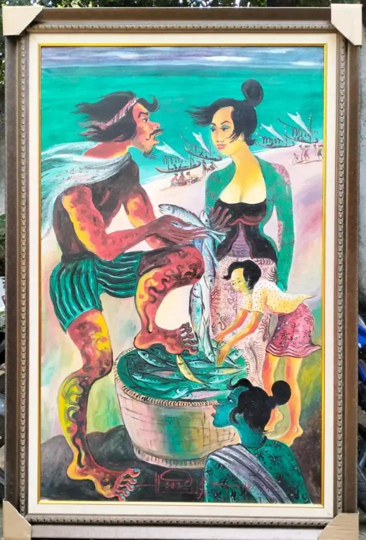 Di borongkan dua lukisan