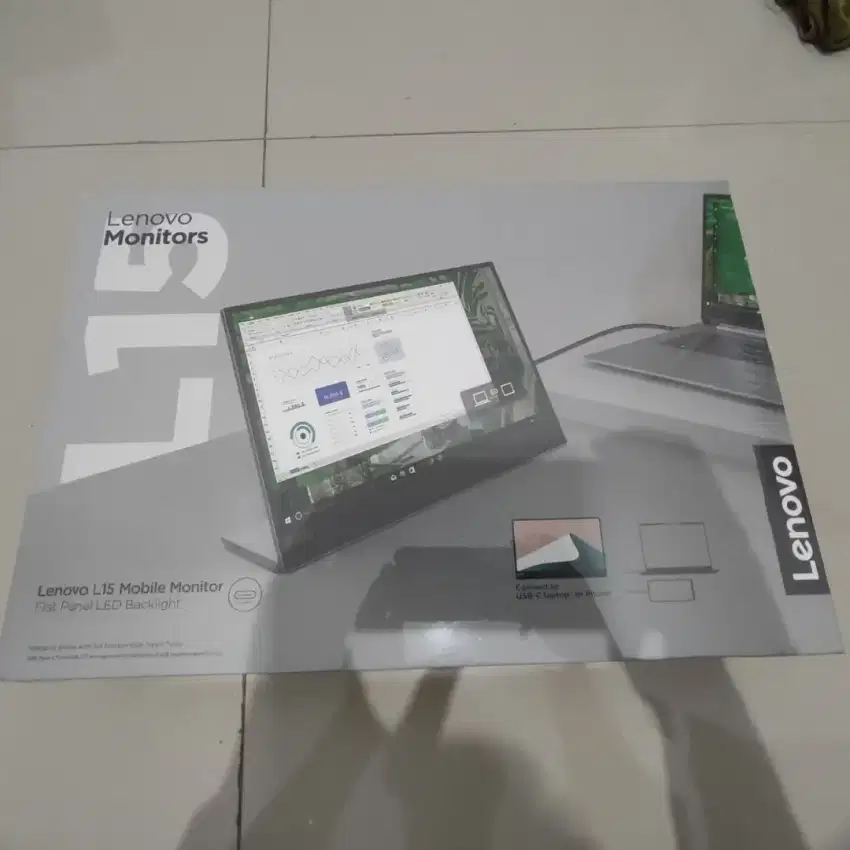 Lenovo L15 Mobil Monitor Baru