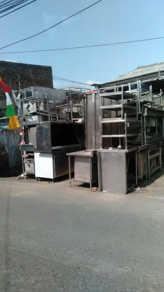 Perlengkapan kitchen equipment bekas siap pakai