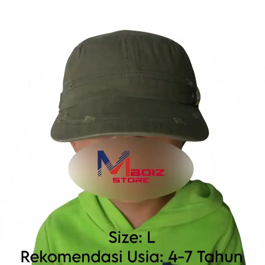 Topi Patrol Anak ( PROMO 100K DAPAT 3 PCS, HARGA SUDAH PASS )