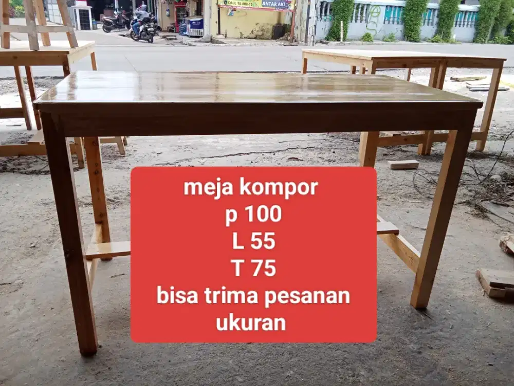 Meja kompor minimalis