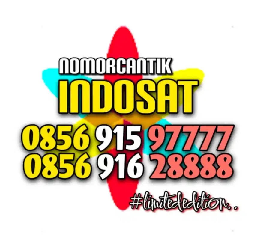 (Bisa COD) Nomor Cantik Kartu INDOSAT IM3 HOKI 7777 vs 8888 #8