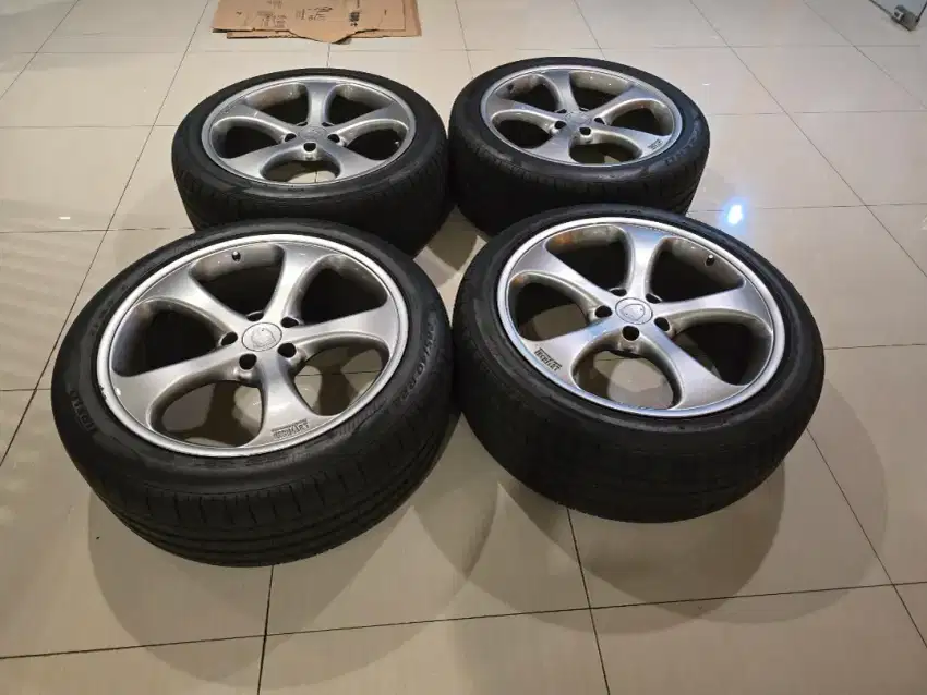 22x10 Original Techart ex Porsche CayenneS type 958 with new tires