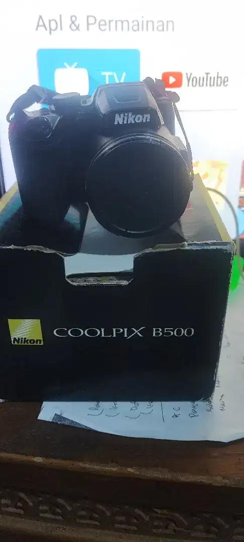 Dijual kamera Nikon coolpix B500 40x zoom mulus