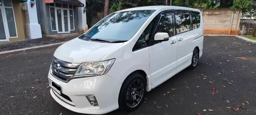 Nissan Serena C26 HWS 2014 mudik nyaman