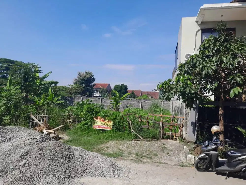Muraah dibawah NJOP, BU! Tanah kavling dlm Komplek Aria Graha, S-Hatta