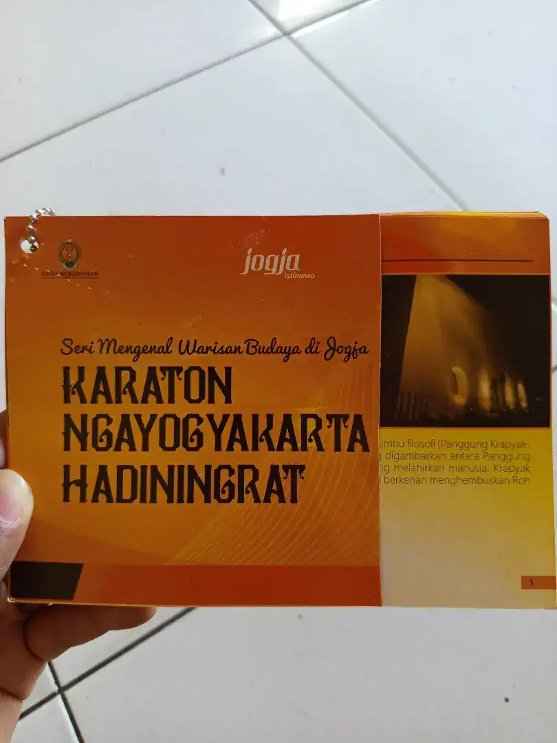 Booklet Resmi Mengenal Karaton Ngayogyakarta Hadiningrat