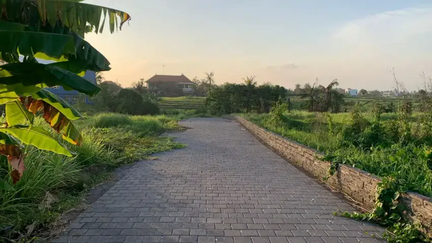 Di jual tanah strategis jalan Pantai Nyanyi, Tabanan ,Bali