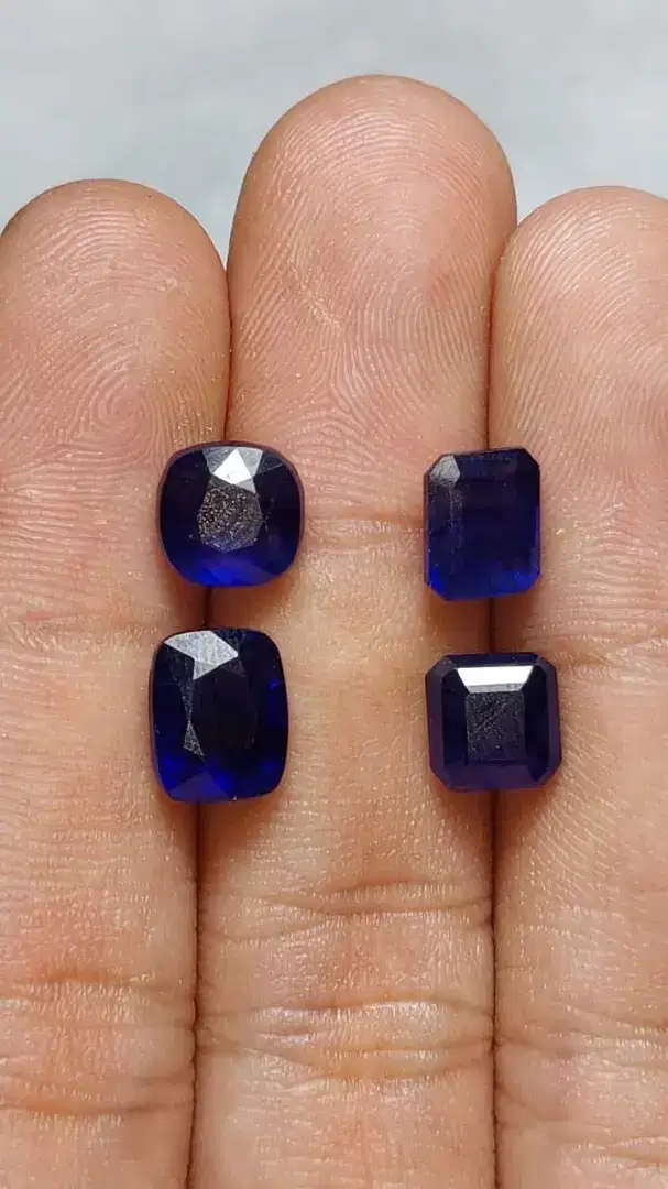 Natural Blue safir lott