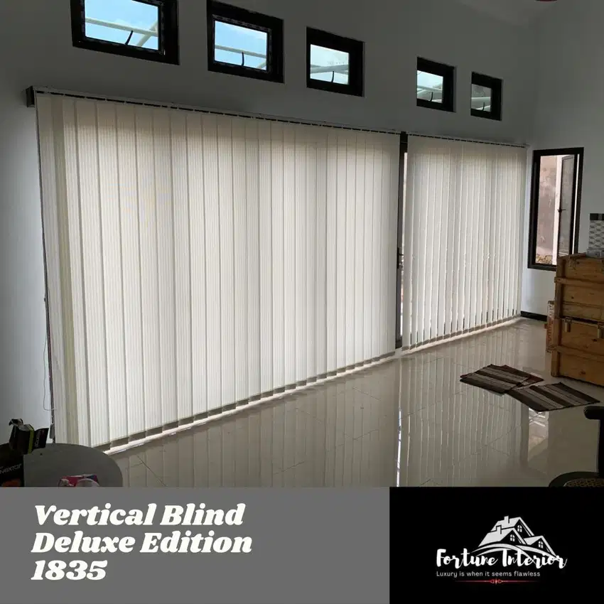 Vertical Vertikal Blind Gorden Minimalis Modern Premium Mewah Elegan