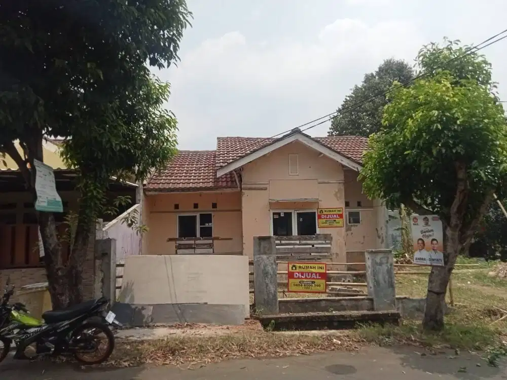 DIJUAL CEPAT TANAH LUAS, RUMAH KOSONG, HARGA MURAH - SERPONG TANGSEL