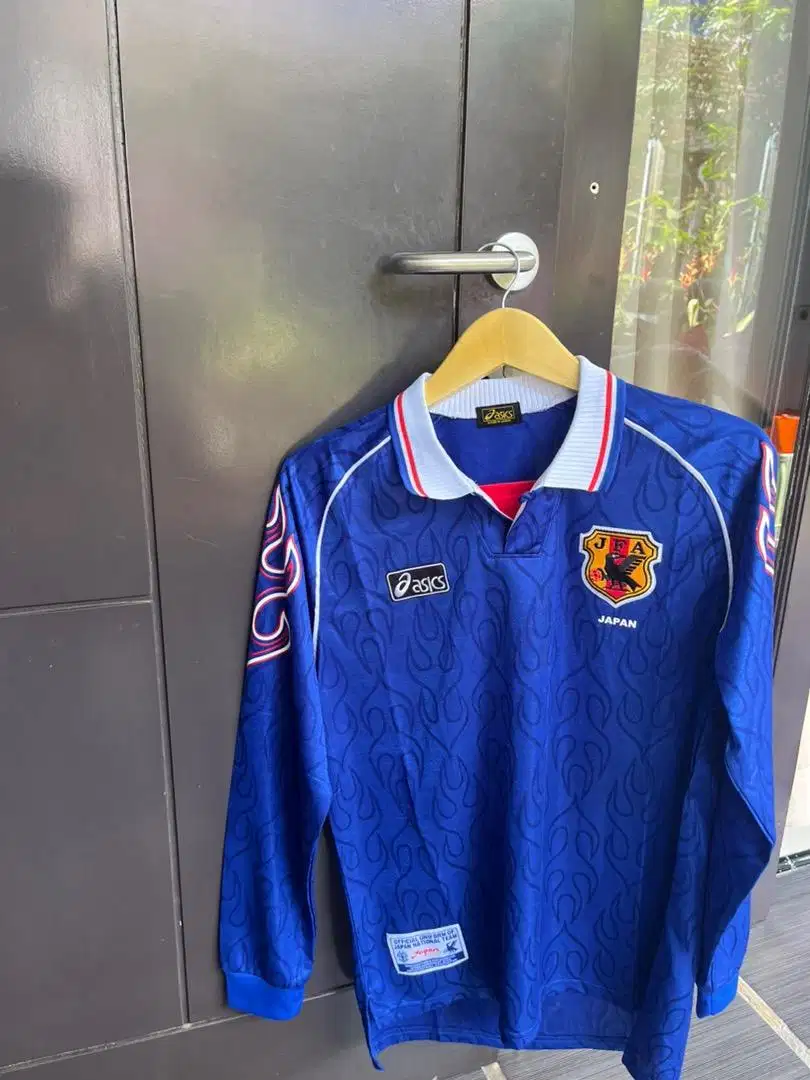 Jersey Bola Jepang/Japan 1998 - Size M (O Jaspo)