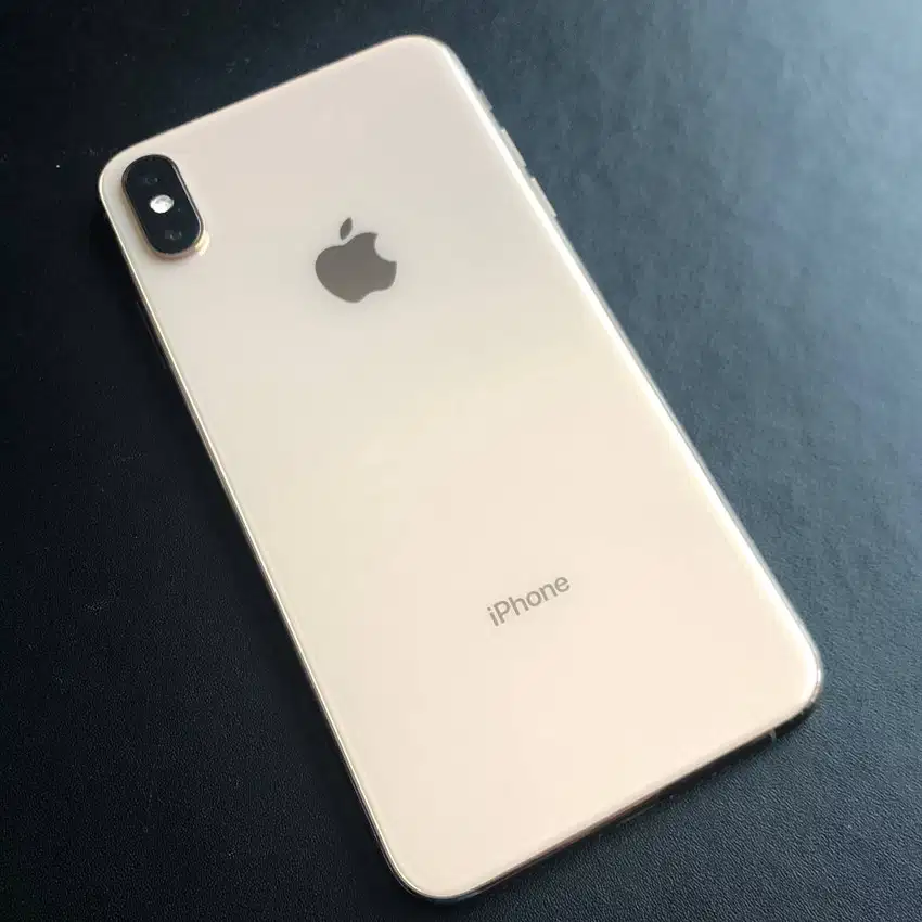 iPhone Xs Max 256GB Gold 100% original semua normal