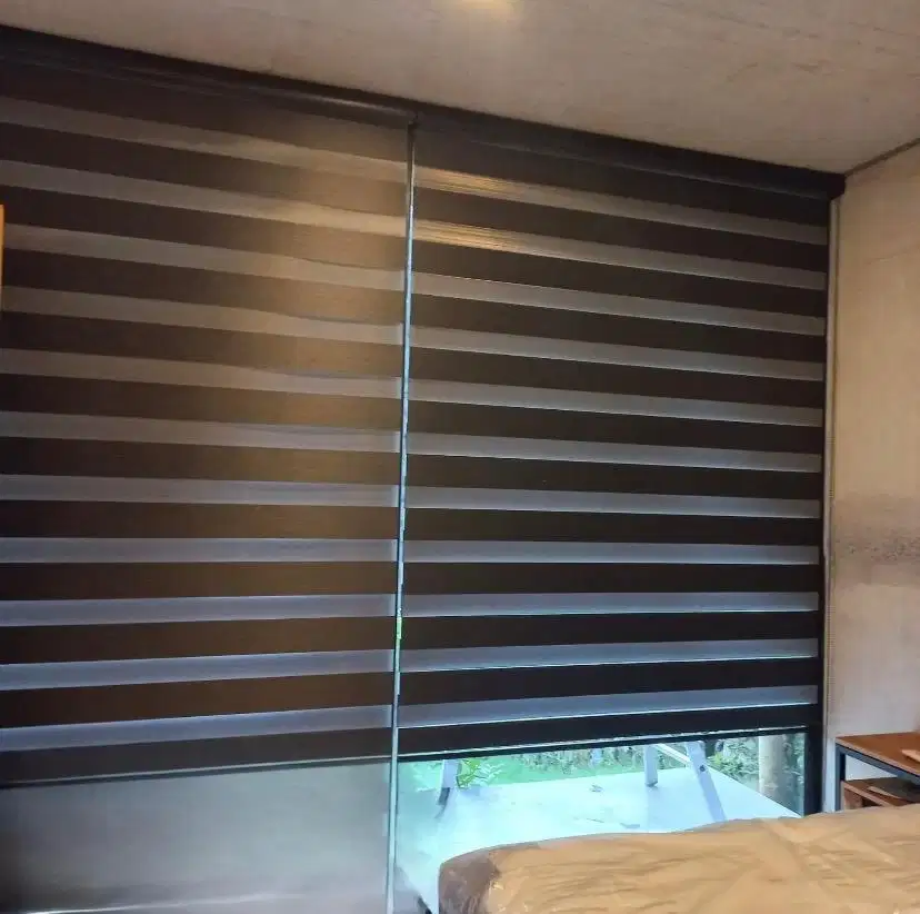 Gorden Tirai Gulung Premium Zebra Blind Mewah Modern Luxury MURAH