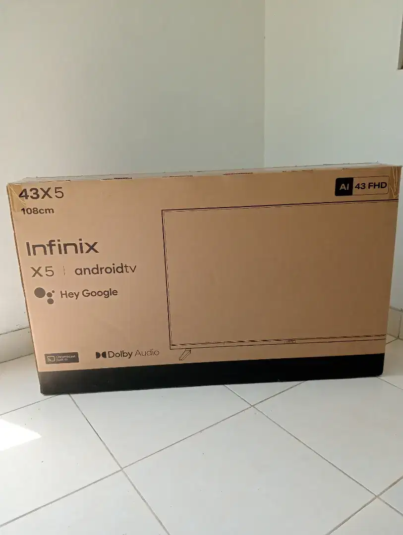 Android TV 43 inci Infinix YouTube Netflix Digital