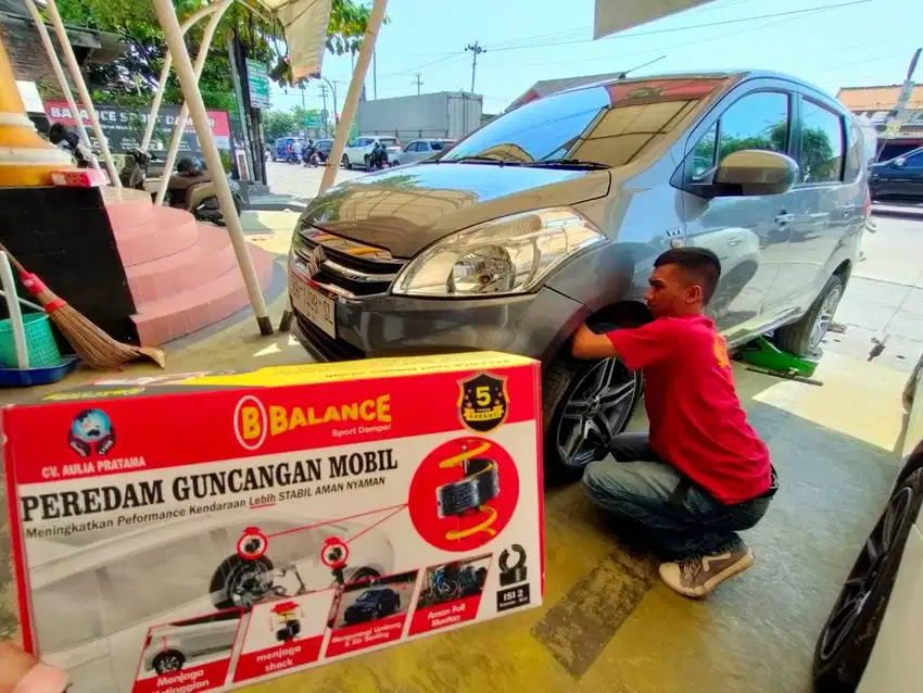 Bengkel Kaki2 Mobil MEDAN atasi JEDUG & Ayunan Keras dg Damper Balance