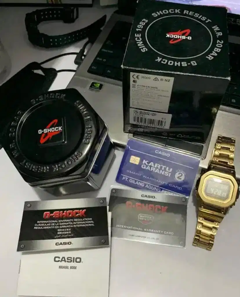 Casio G-Shock Gshock GMW-B5000GD-9DR Original Authentic Rare Limited