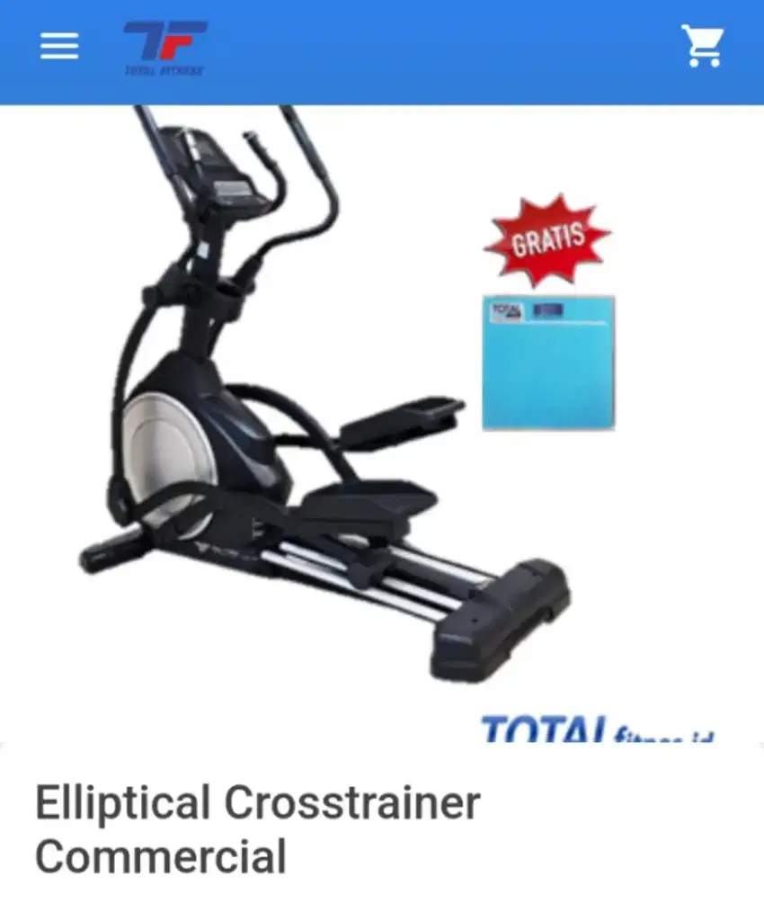 Eliptical CROS trainer komersil