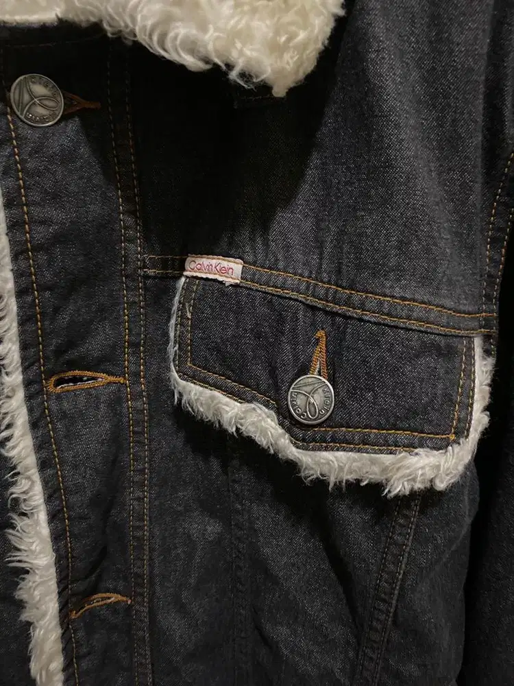 Jaket denim serpa CK original