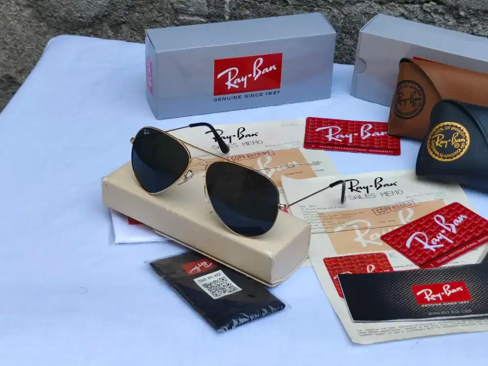 Kacamata Ray - Ban Original bekas no minus