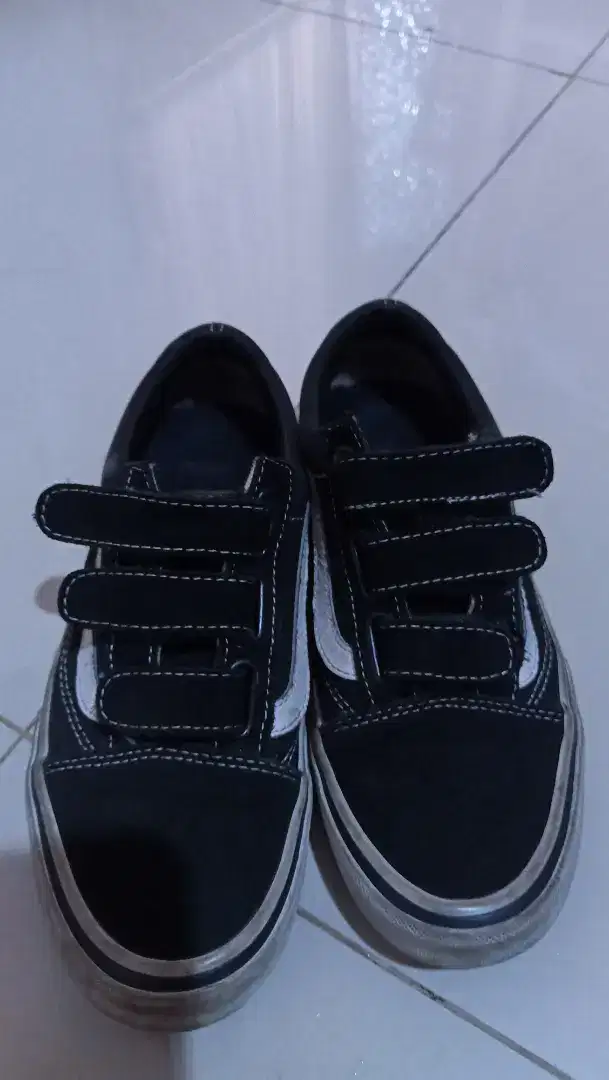 Vans velcro pro anak size 37