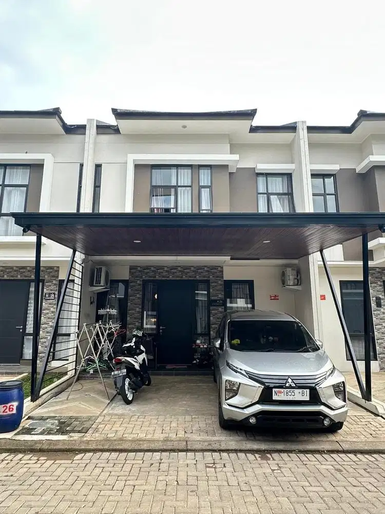 Jual Rumah Cluster di Parkville Serpong (SHM & Semi Furnished)