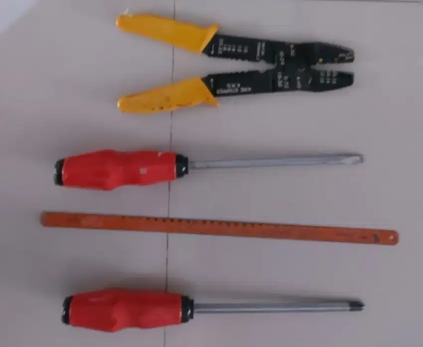 Mix tools 5 items keperluan listrik dll