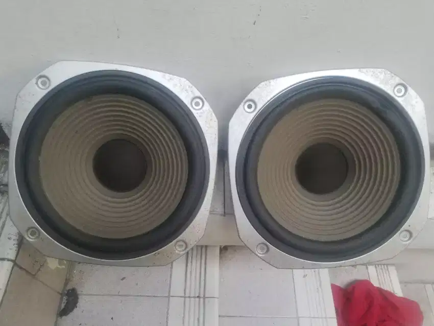 Speaker copotan asli Kenwood Trio Bass Genuine  T10 8 ohms Japan 9