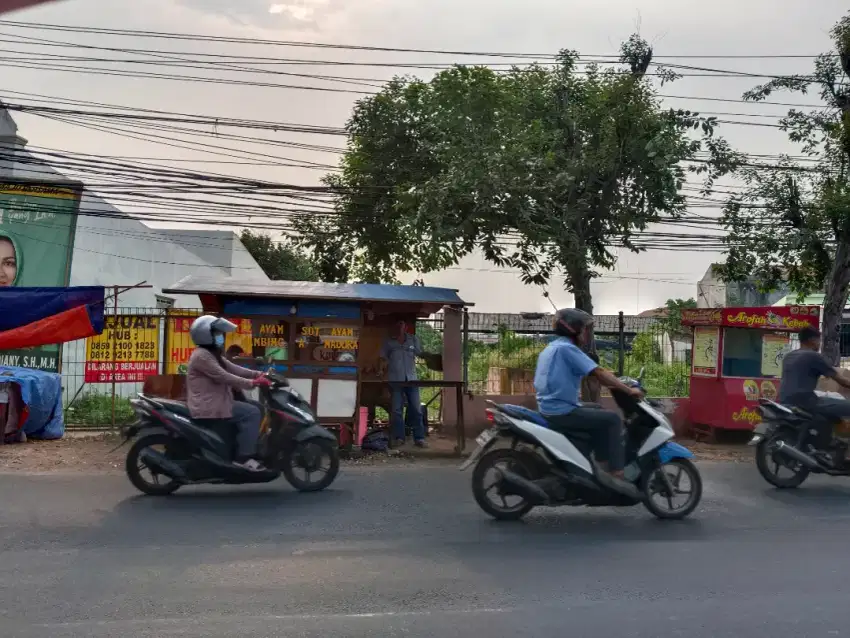 Disewakan tanah 2200 sangat strategis dipinang