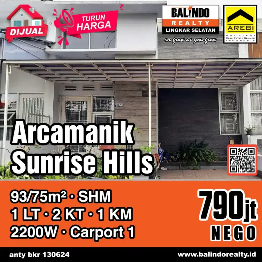 Rumah Cluster Sindanglaya Arcamanik