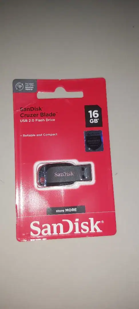 Flasdisk sandisk 16 gb original