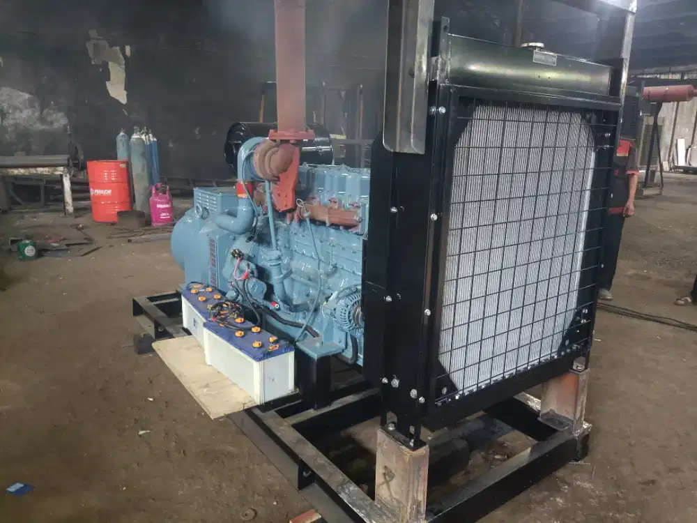 Genset mitsubishi 150 kva seken bekas second rekondisi