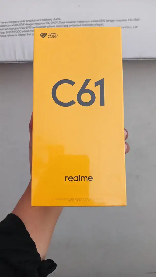 REALME C61 RAM 8/128 CUMA 1 JUTAAN