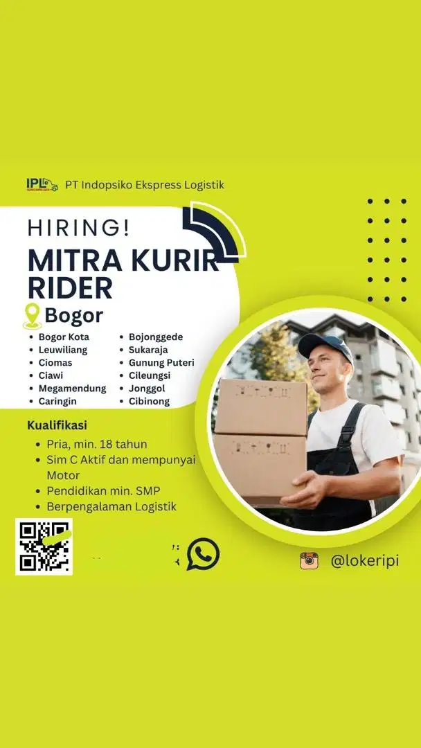 MITRA KURIR MOTOR DAN MOBIL BOGOR KABUPATEN