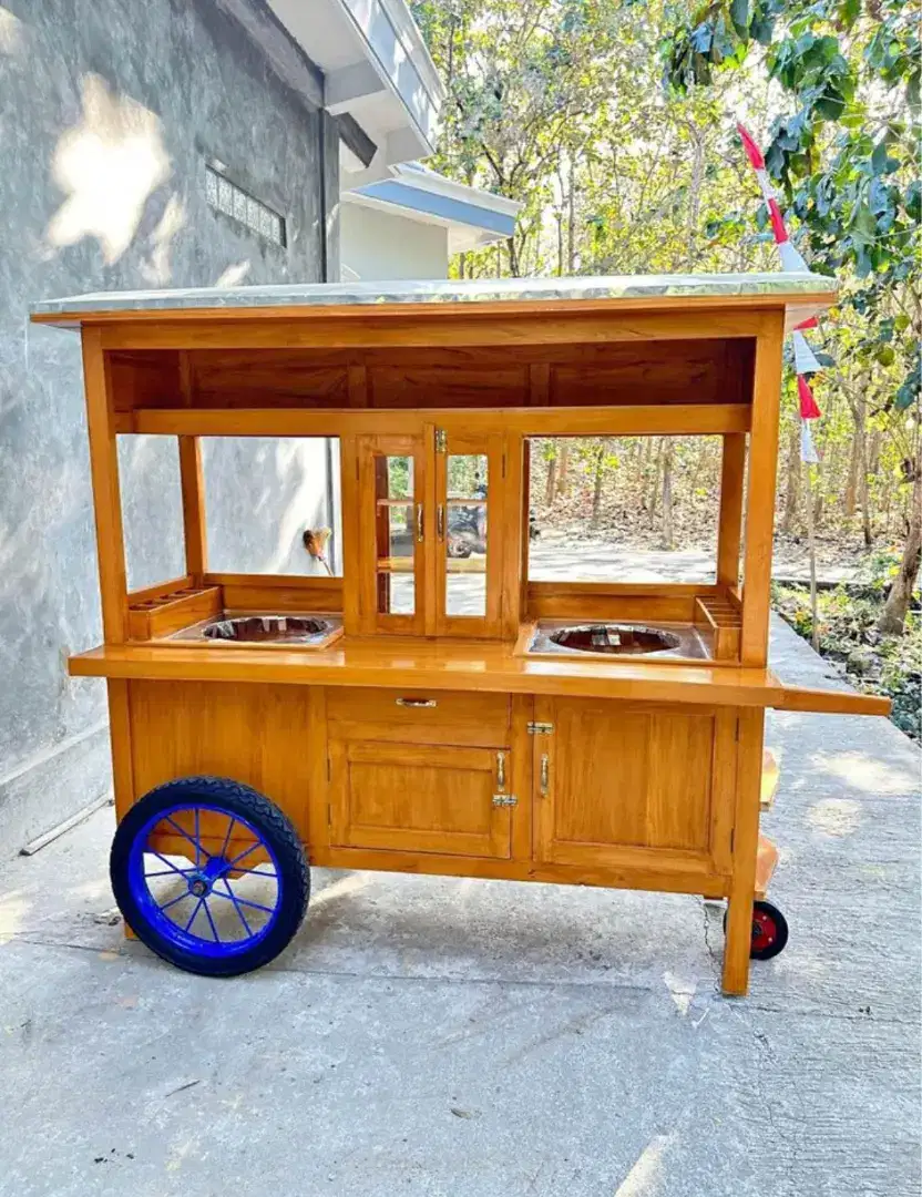 Aneka model gerobak mie ayam bakso