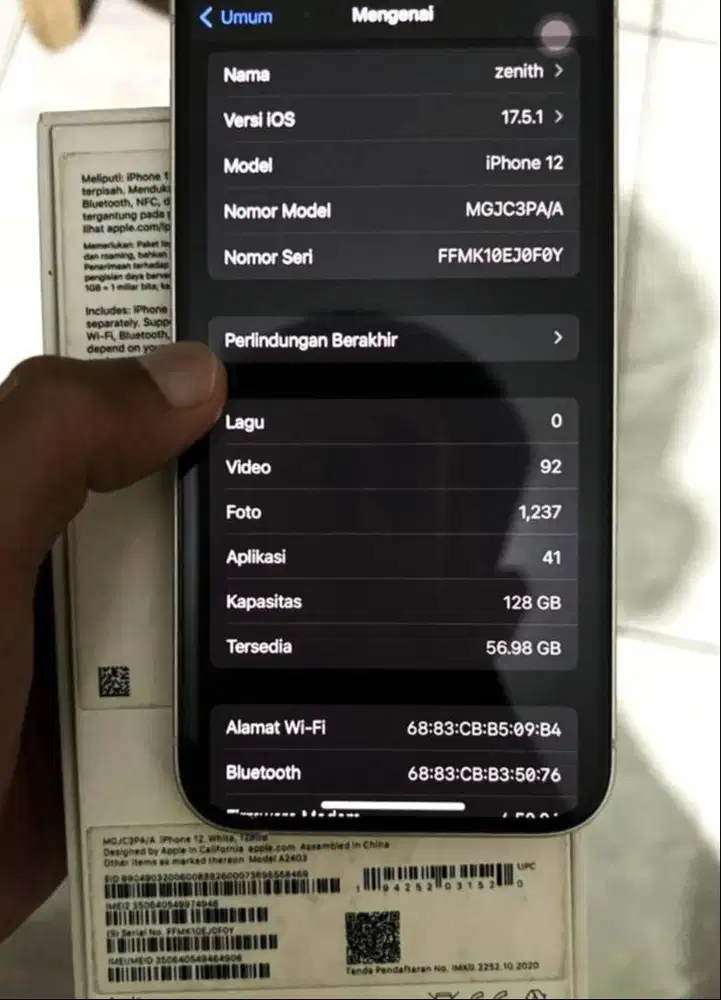 dicri iphone 12 128Gb pro max ibox