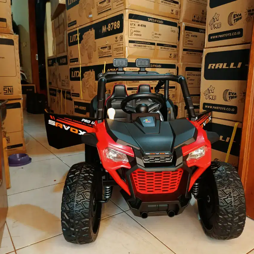 Mobil Aki Remote Jeep Anak 12 Volt