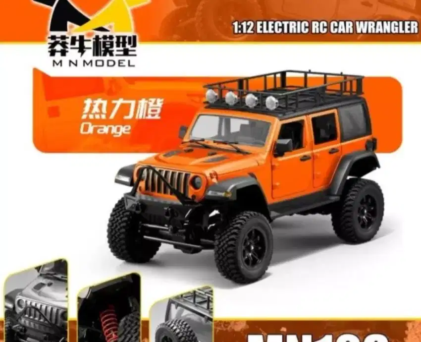 RC Adventure MN128 Jeep Wrangler