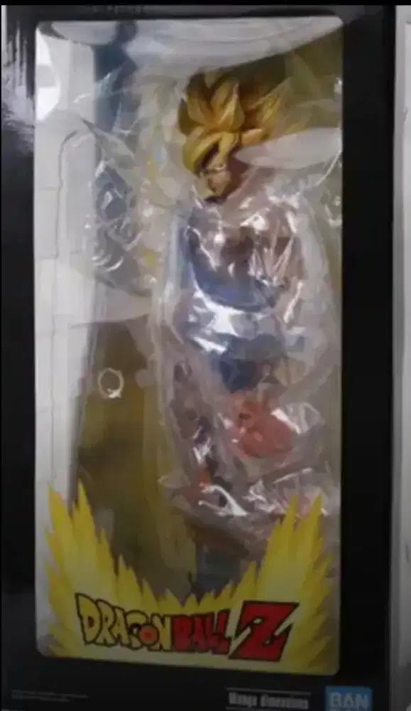 Mainan banpresto dragon ball, with dvd box