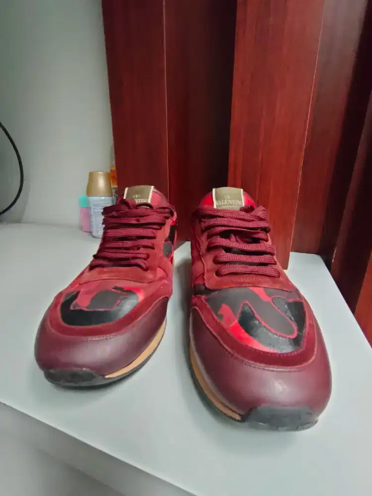Sepatu Valentino Red Army UK 41 1/2 sol 260