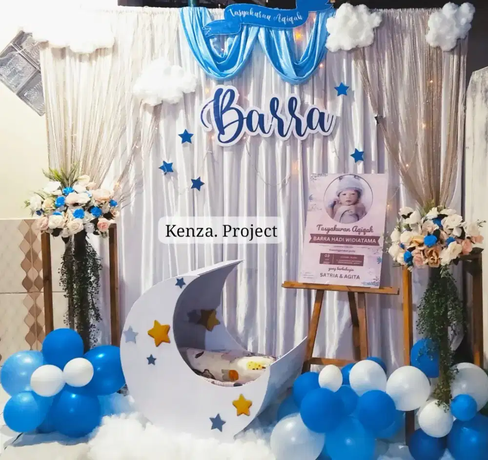 Dekorasi Backdrop aqiqah di depok